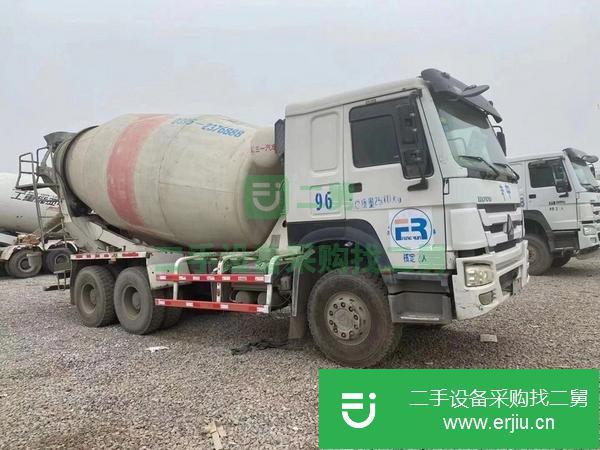 浙江出售14年國四豪沃攪拌車 大12拉14方 三一上裝 車況精品 整車新輪胎