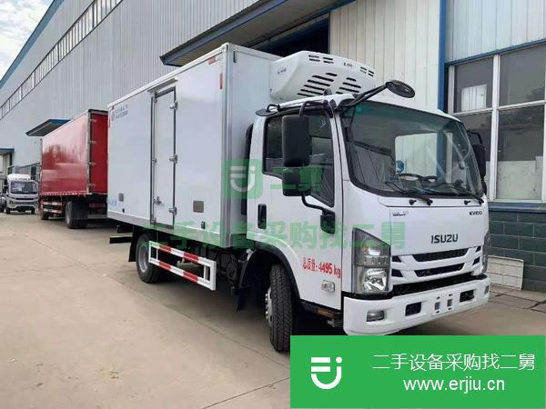 湖北出售二手慶鈴五十鈴120馬力冷藏車
