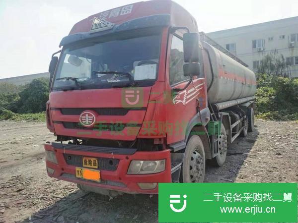 浙江出售二手25噸前四后六油罐車國四