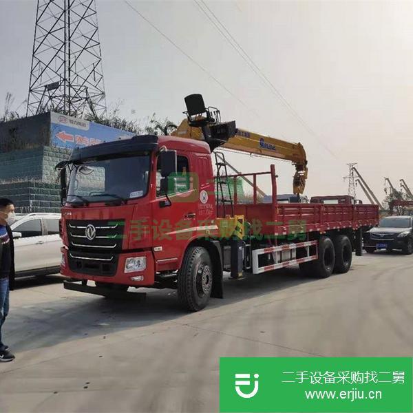 云南出售二手東風(fēng)后八輪12噸隨車(chē)吊