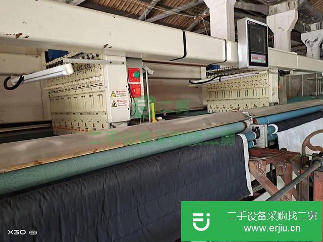 浙江出售鈺興33頭5.08間距絎繡機