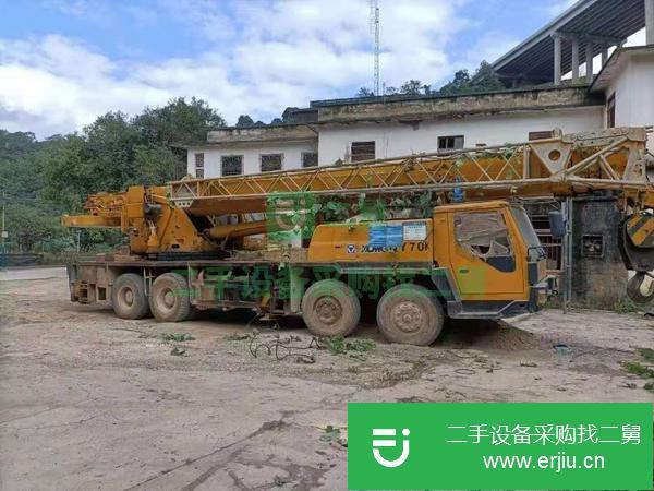 廣東出售二手07年12月徐工50K汽車吊國二