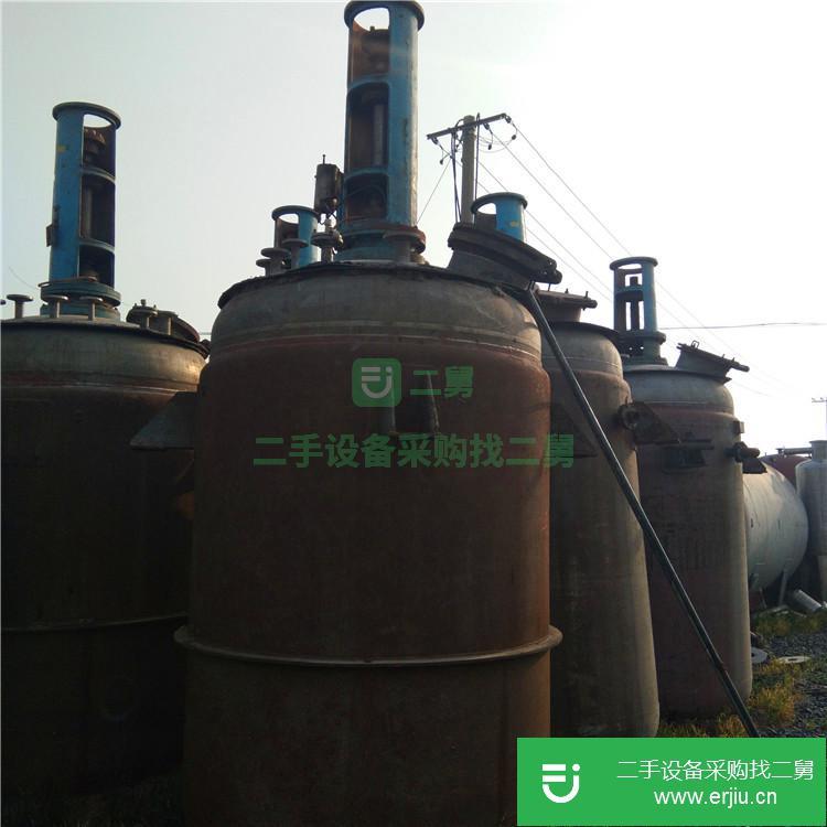 山東出售二手2噸不銹鋼反應釜