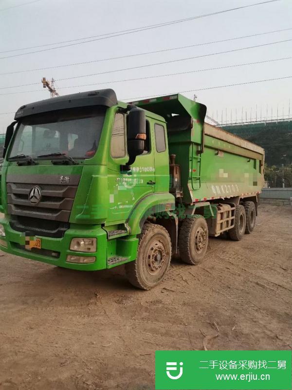 廣東出售二手重汽浩瀚前四后八自卸車