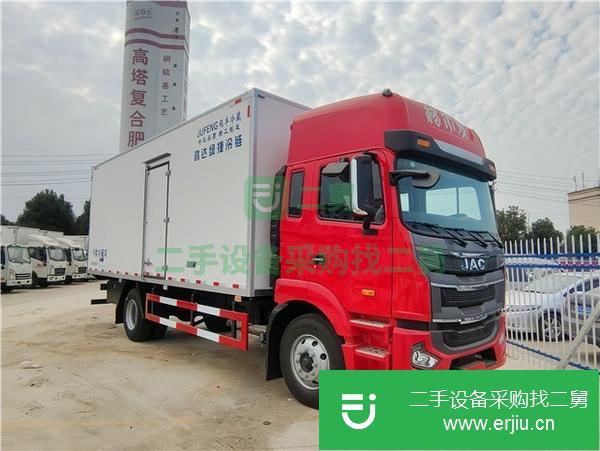 湖北出售二手江淮格爾發6米8高頂雙臥240馬力冷藏車
