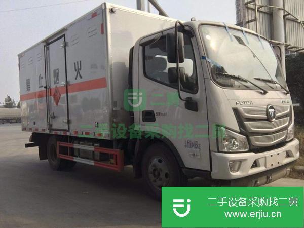 河南出售二手福田歐馬可防爆運輸車康明斯131馬力發動機