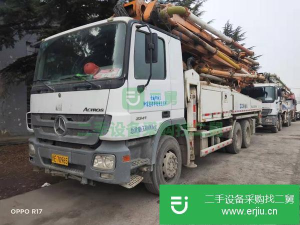 河北出售二手13年中聯49米泵車手續齊全