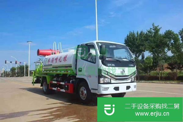 青海出售二手國六5噸東風(fēng)多利卡灑水車