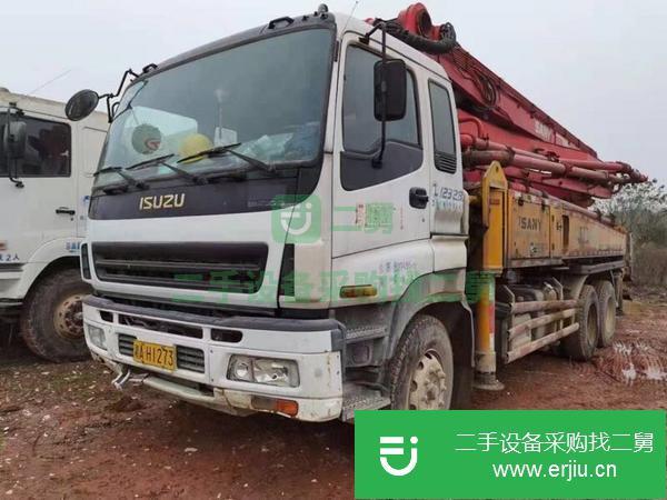 湖南出售二手三一37米大排量泵車手續(xù)齊全
