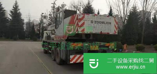 陜西出售二手08年11月中聯(lián)16噸汽車吊
