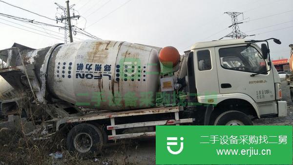 山東出售二手三米高五方攪拌車