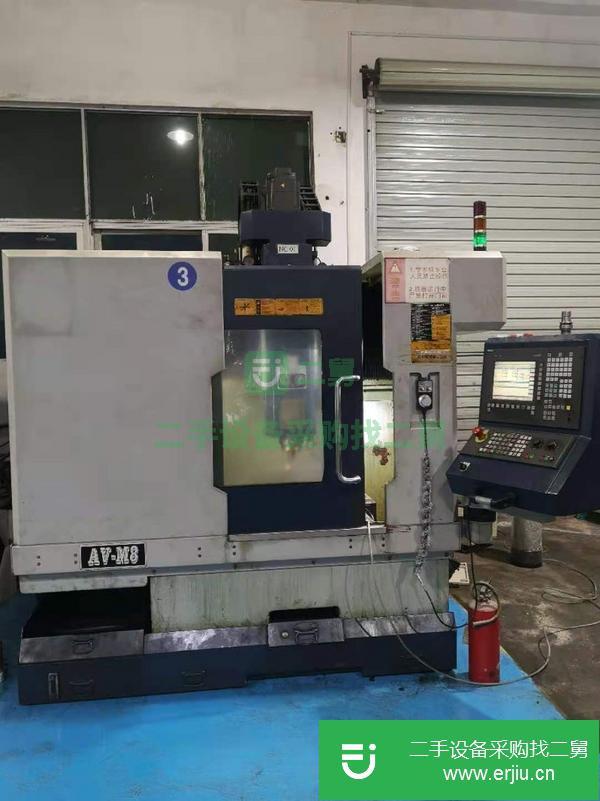 遼寧出售二手快捷AV-M8加工中心CNC電腦鑼