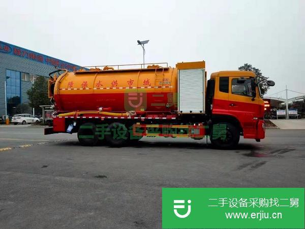 廣東出售二手東風(fēng)天龍后八輪22方清洗吸污車