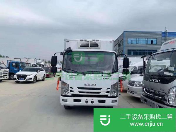 浙江出售二手國六五十鈴kv100冷藏車