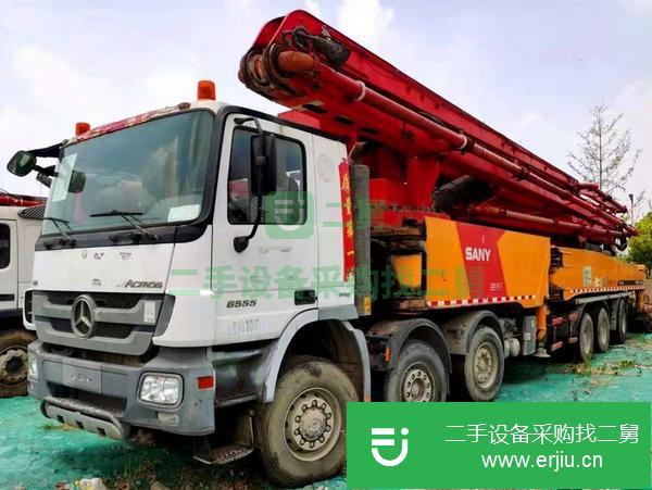 湖南出售二手三一六橋叉腿72米國四泵車手續齊全