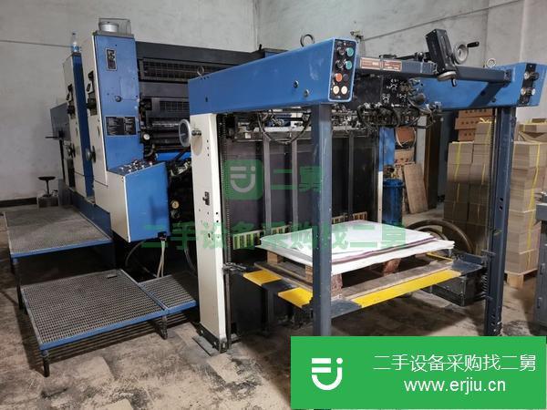 浙江出售二手高寶104一2雙色印刷機