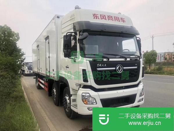 湖北出售二手東風天龍260馬力國六小三軸冷藏車