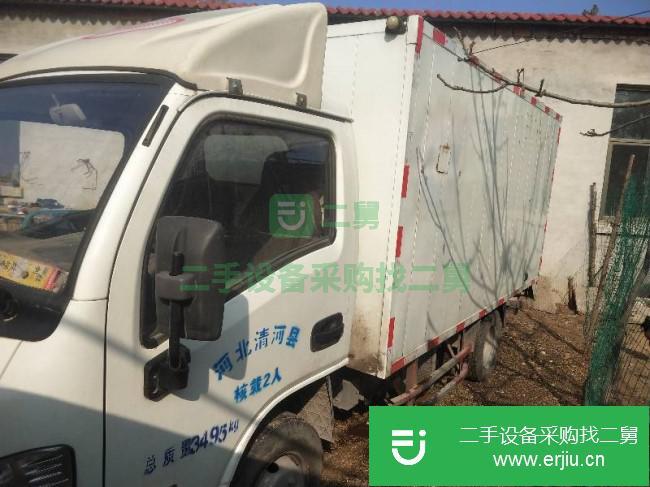 河北出售二手上汽躍進廂式貨車