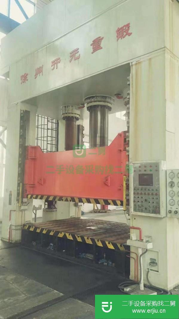 江蘇出售二手徐州1250單動薄板試模液壓機