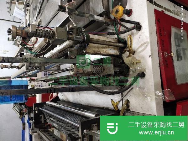 河南出售二手900寬雙層冷切制袋機