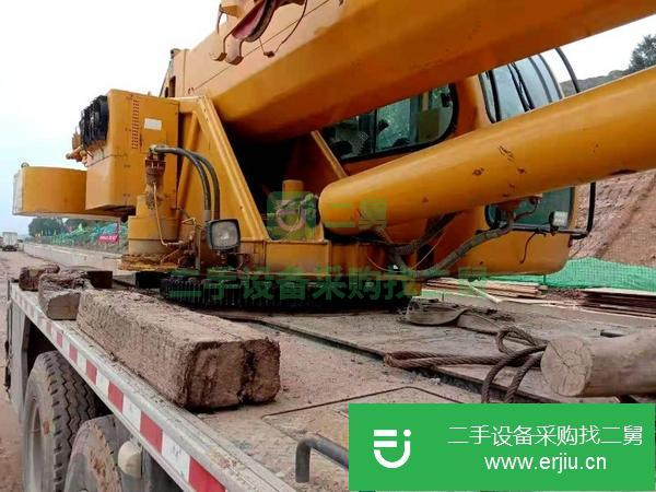 甘肅出售二手徐工25K5-1汽車吊2014年1月上牌,國三