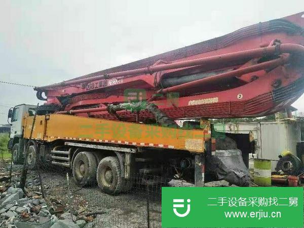 河北出售二手14年奔馳徐工56米泵車，手續齊全