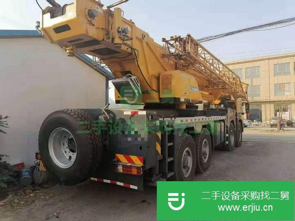 河北出售二手19年徐工80l6汽車吊