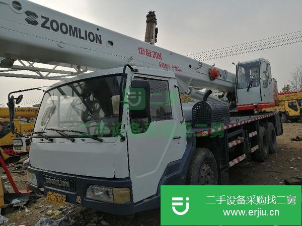 河南出售二手中聯20H吊車協議過戶手續齊全