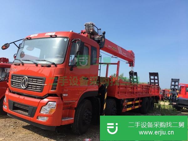 黑龍江出售二手東風(fēng)天龍前四后八三一14噸隨車吊