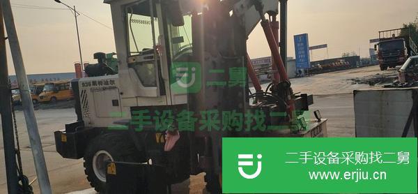 黑龍江出售二手公路護(hù)欄安裝打樁機(jī)