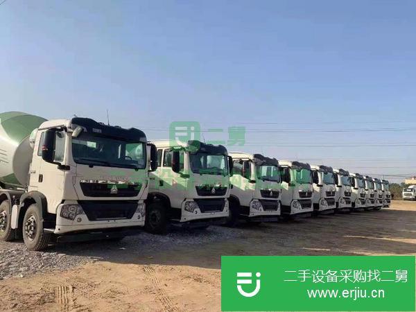 湖南出售二手豪沃大12方攪拌車,曼機340馬力