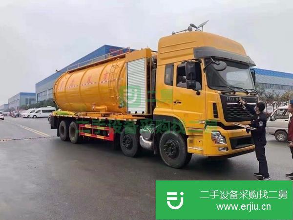 江西出售二手東風(fēng)天龍清洗吸污車