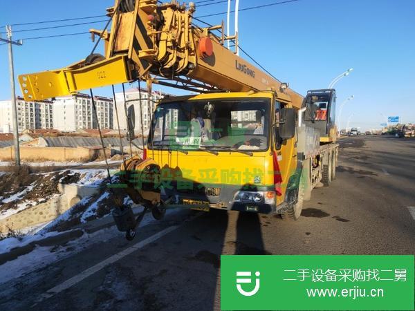 河北出售二手柳工12噸汽車吊