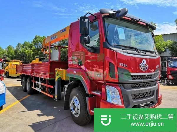 安徽出售二手柳汽乘龍后八輪隨車吊