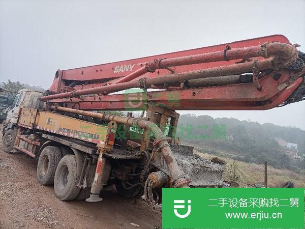 湖南出售二手12年五十鈴37米泵車