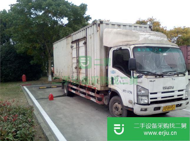 江蘇出售二手慶鈴箱式貨車