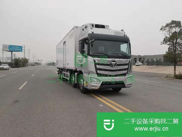 江西出售二手福田歐曼9.6米430馬力冷藏車