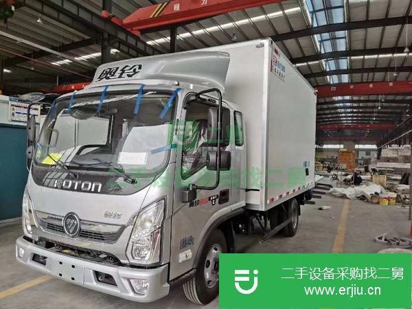 湖北出售二手福田130馬力4米2冷藏車