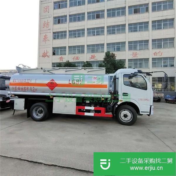 湖南出售二手東風帶手續8噸156馬力油罐車