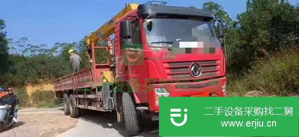 湖北出售二手徐工12噸隨車吊