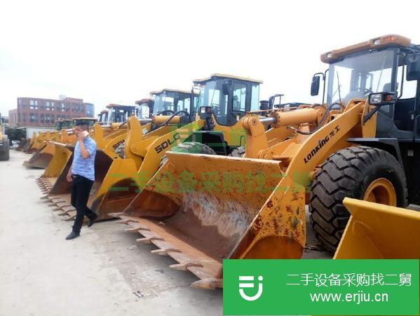 上海出售二手龍工50加長臂裝載機