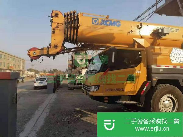 河北出售二手19年徐工80l6汽車吊
