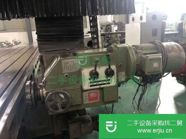 山西出售二手青島中德2.1x8米龍門銑鏜床