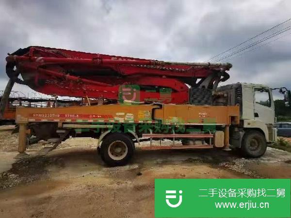 貴州出售二手三一37米國五泵車