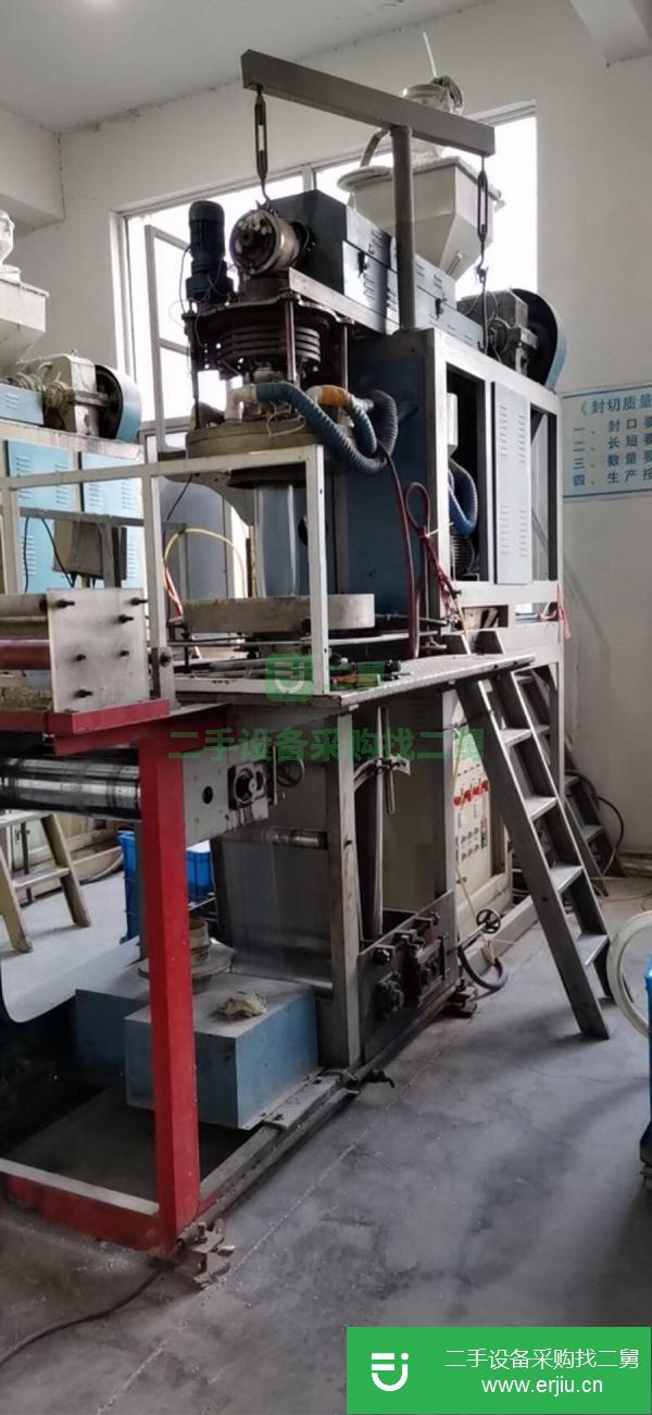 河北出售二手水冷下吹吹膜機