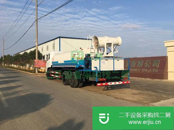 福建出售二手東風后八輪20方灑水車國三