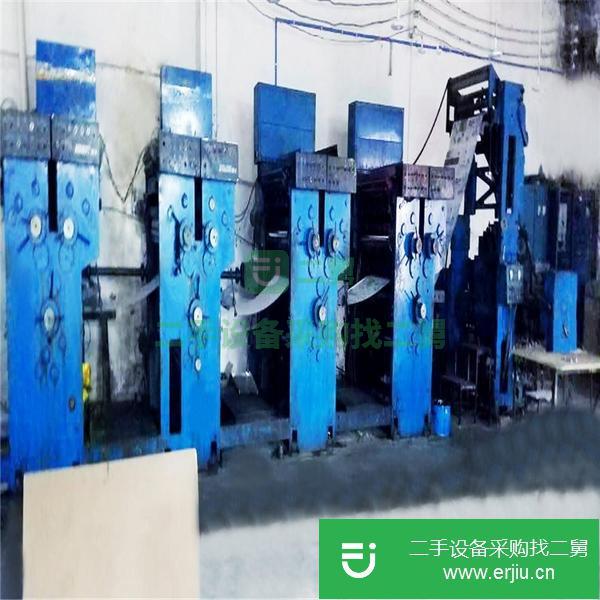 河北出售二手高斯p19卷筒紙報刊輪轉印刷機