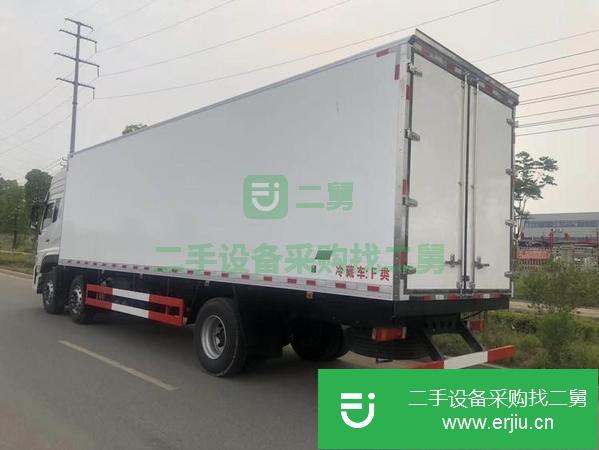 湖北出售二手東風天龍260馬力國六小三軸冷藏車