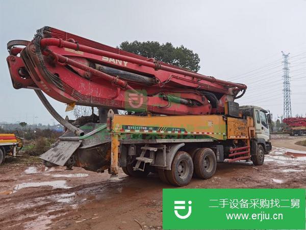 湖南出售二手五十玲46米泵車