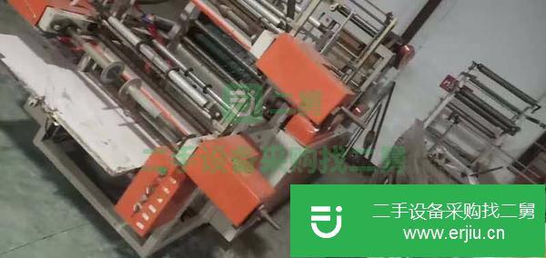 內(nèi)蒙古出售二手600雙通道連卷制袋機